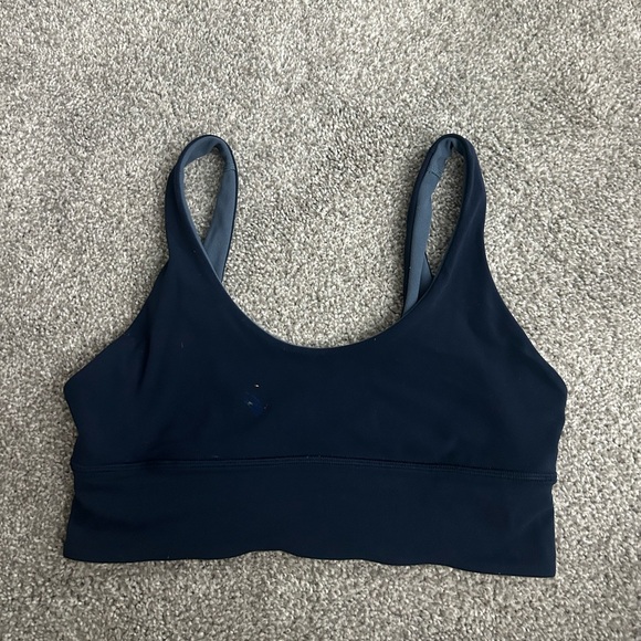 lululemon athletica Other - Lululemon Align Reversible Bra *Light Support, A/B Cup
Mineral Blue / True Navy